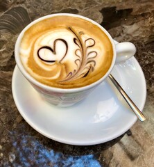 Cappuccino Art, Verona, italy, Kunst