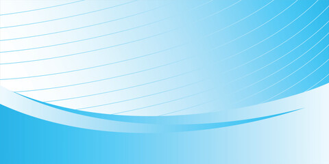 Abstrak Latar Belakang Gelombang Biru dengan Desain Minimalis