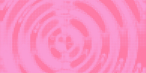 Bright pink magenta pop art background with halftone in retro comic style, vector illustration HD eps10