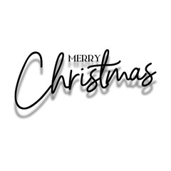 Dark and Atmospheric Christmas Word Art Composition