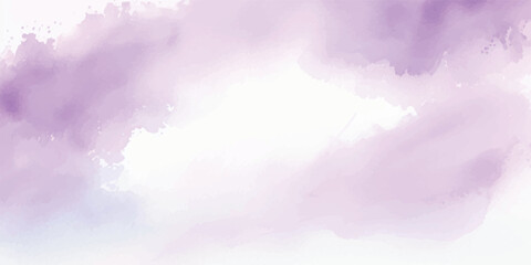 Abstract watercolor clouds in pastel purple tones soft and dreamy background perfect for feminine designs and ethereal themes