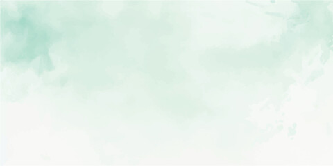 Abstract watercolor background with soft pastel tones light green and white gradient wash perfect for textures and design elements