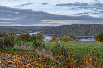 Wassernotstand am Rursee in Woffelsbach