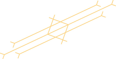 Decorative Golden Divider