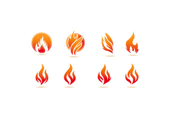 Luxury Fire Icon Set
