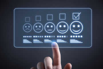 Customer reviews and feedback. Customer service satisfaction