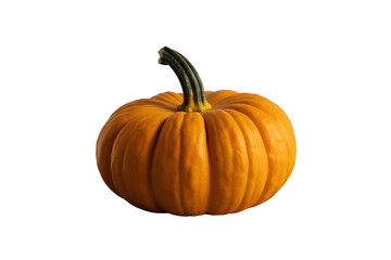 Obraz premium Orange pumpkin isolated on transparent background