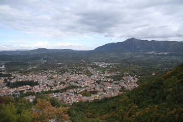 Fototapeta premium Il borgo di Montella in Irpinia Avellino