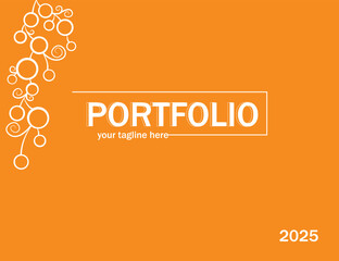 Obraz premium portfolio, portfolio cover , portfolio cover designs , designs , cover designs, creative portfolio cover page designs