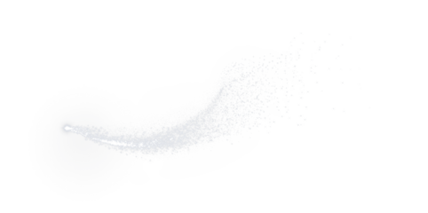 White glittering png overlay with sparkling particles creating a whimsical effect, ideal for enhancing designs, invitations, and festive projects with a magical touch