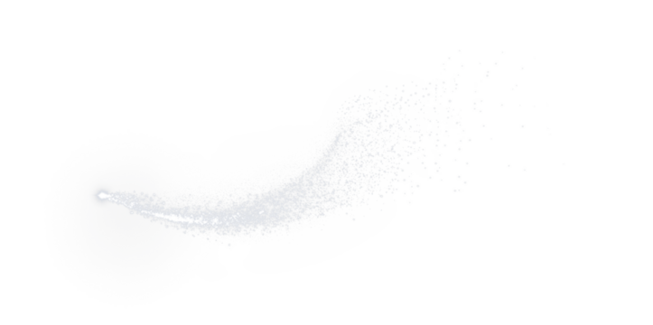 White glittering png overlay with sparkling particles creating a whimsical effect, ideal for enhancing designs, invitations, and festive projects with a magical touch