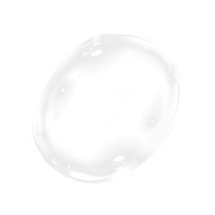 Transparent bubble overlay with soft reflections and highlights, creating a dreamy effect for design projects, enhancing visual storytelling and artistic expression