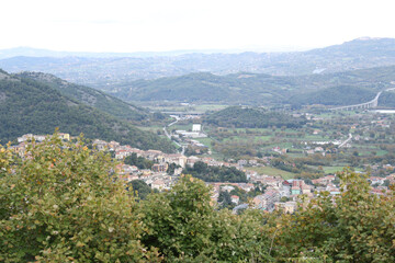 Fototapeta premium Il borgo irpino di Montella (AV)