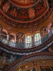 Ceiling of a Crete church