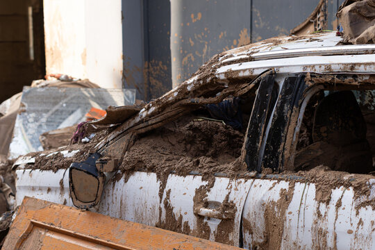 Imagen de la destrucci&oacute;n de la Dana de Valencia
