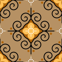 Geometric Ethnic traditional seamless , Aztec, Tribal, Hmong, Native American Indian, Pattern design for wrap, carpet, decorative illustraion