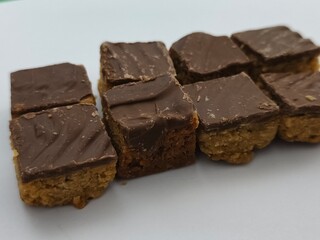 Chocolate flapjack homemade cakes