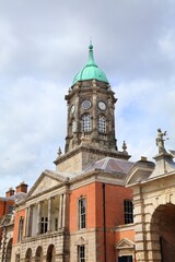 Fototapeta premium Dublin Castle, landmark in Dublin, Ireland. Architecture of Dublin.