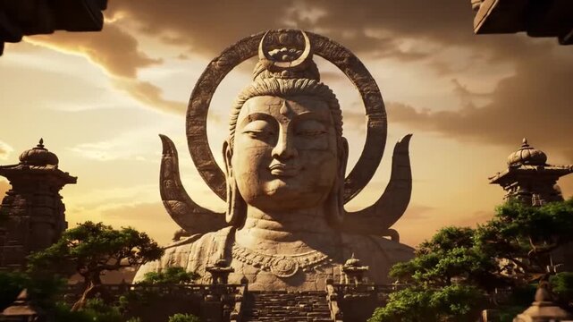 Lord Shiva in a Dhyana Mudra