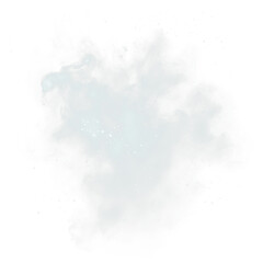 Soft blue and white abstract png overlay with ethereal textures and sparkling elements, ideal for creative projects and enhancing visual storytelling in design
