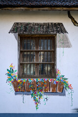 window in the old house