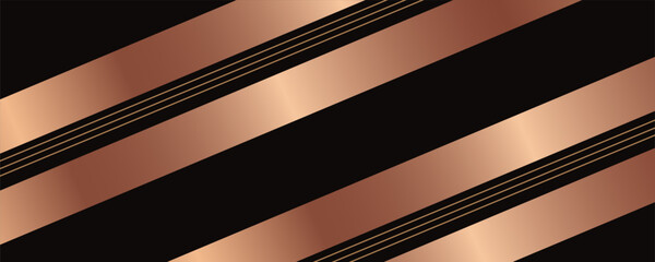 abstract modern elegant dark background with shiny gold line. luxury elegant theme design vector illustration