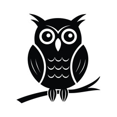 Owl bird vector illustration