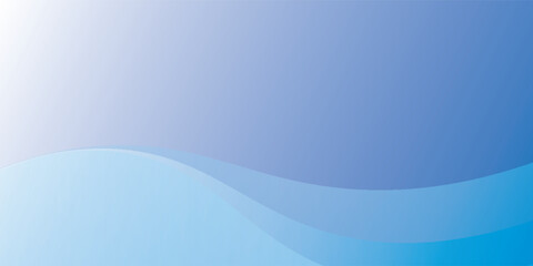 blue and white business wave banner background. overlapping vector wave background.