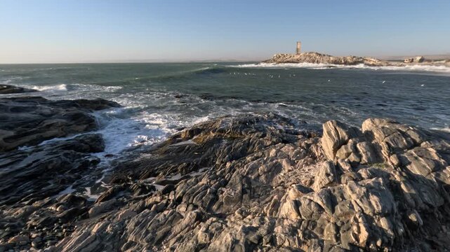 Rocky coast of Atlantic ocean (Southern Namibia)