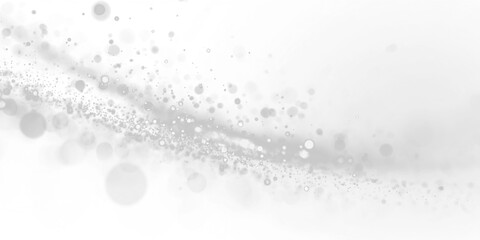 Transparent snowflakes gently fall from a cloudy sky, creating a serene winter scene. Each flake is unique, detailed, and realistic. Perfect for holiday designs.	