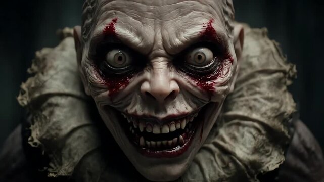 Nightmare Clown - A Terrifying Descent into Madness and Fear.