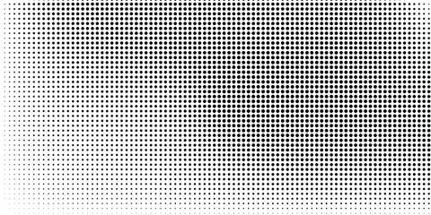 Grunge halftone gradient background. Faded grit noise texture. White and black sand wallpaper. Retro pixelated backdrop. Anime or manga style comic overlay.