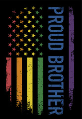 LGBTQ+ Gay Lesbian Rainbow Flag