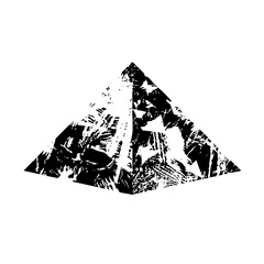 Obraz premium Mountains rise dramatically in a rugged landscape