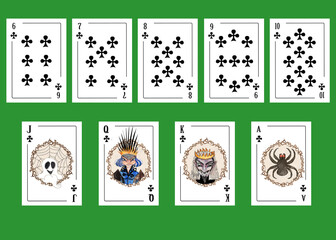 Halloween Playing Cards poker  Deck