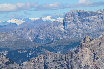 Nuvolau’s view reveals a tapestry of stone—raw, immense, and impossibly close