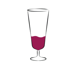 Glass Of Wine Doodle