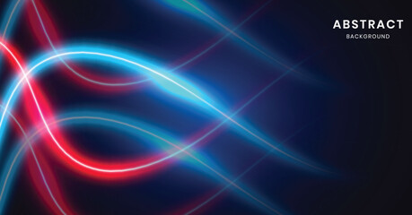 abstract background with glowing lines
