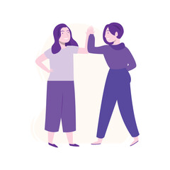 Team Spirit Vector Illustration Which can easily edit or modify