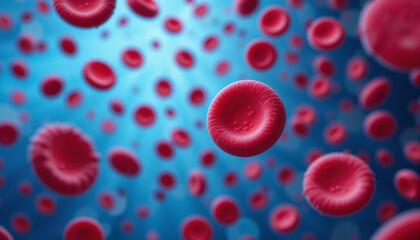 Bright Visualization of Floating Erythrocytes