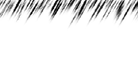 Black and white halftone background. Abstract illustration of round particles. The dots form shapeless images.