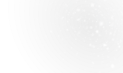 png Christmas winter frame with golden snowflake and seasonal decorations