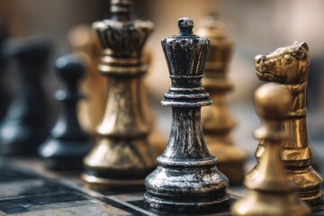 Strategic Thinking and Focus in Chess Tournament