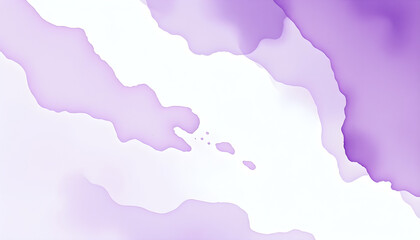 Obraz premium 보라색과파란색수채화번짐추상배경