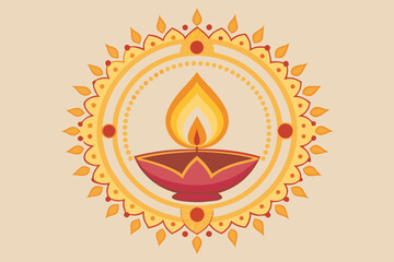 Elegant Border Frame Poster Decorative Classic Vintage Design  