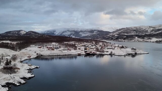 Whirlpools of the maelstrom of Saltstraumen, Nordland, Norway
