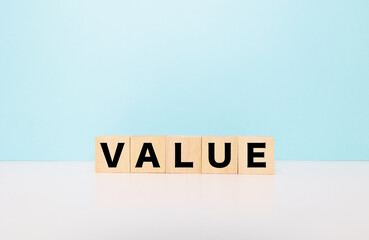 VALUEブロック文字