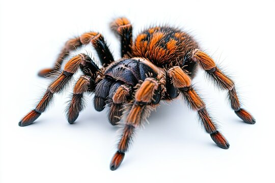Tarantula spider on a white background - Powered by Adobe