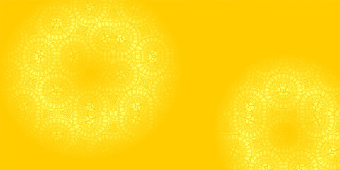 Bright Yellow Islamic Geometric Pattern Background
Golden Arabic Style Mandala Texture Wallpaper, Ramadan or Luxury Festive Yellow Backdrop