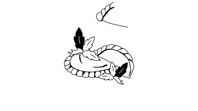 Perfectly baked golden puffs with a crispy crust and soft filling